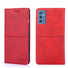 Load image into Gallery viewer, Cow Texture Magnetic Horizontal Flip Leather Phone Case, For Samsung Galaxy M52 5G, For Samsung Galaxy S21, For Samsung Galaxy S21 Ultra, For Samsung Galaxy S21 FE, For Samsung Galaxy S22, For Samsung Galaxy S22+, For Samsung Galaxy S22 Ultra          ...