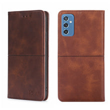 Load image into Gallery viewer, Cow Texture Magnetic Horizontal Flip Leather Phone Case, For Samsung Galaxy M52 5G, For Samsung Galaxy S21, For Samsung Galaxy S21 Ultra, For Samsung Galaxy S21 FE, For Samsung Galaxy S22, For Samsung Galaxy S22+, For Samsung Galaxy S22 Ultra          ...