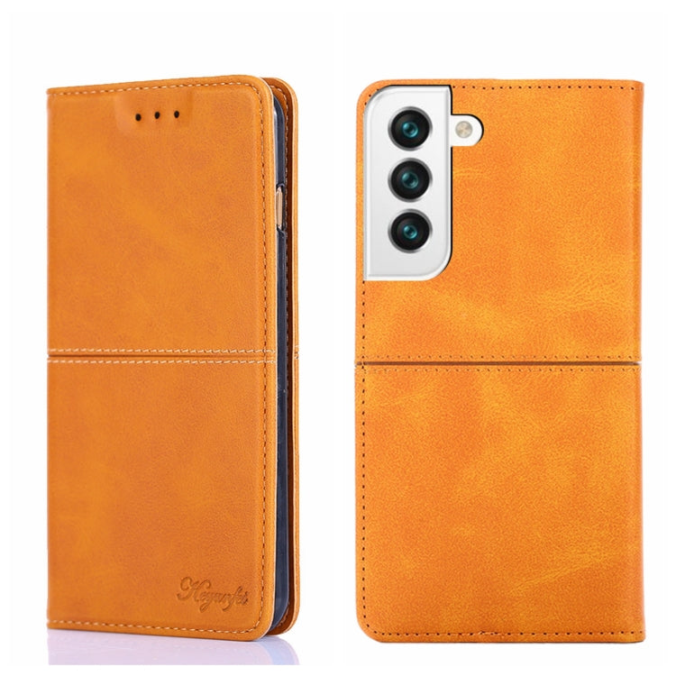 Cow Texture Magnetic Horizontal Flip Leather Phone Case, For Samsung Galaxy M52 5G, For Samsung Galaxy S21, For Samsung Galaxy S21 Ultra, For Samsung Galaxy S21 FE, For Samsung Galaxy S22, For Samsung Galaxy S22+, For Samsung Galaxy S22 Ultra          ...