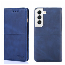 Load image into Gallery viewer, Cow Texture Magnetic Horizontal Flip Leather Phone Case, For Samsung Galaxy M52 5G, For Samsung Galaxy S21, For Samsung Galaxy S21 Ultra, For Samsung Galaxy S21 FE, For Samsung Galaxy S22, For Samsung Galaxy S22+, For Samsung Galaxy S22 Ultra          ...