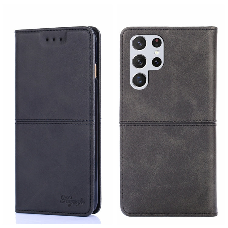 Cow Texture Magnetic Horizontal Flip Leather Phone Case, For Samsung Galaxy M52 5G, For Samsung Galaxy S21, For Samsung Galaxy S21 Ultra, For Samsung Galaxy S21 FE, For Samsung Galaxy S22, For Samsung Galaxy S22+, For Samsung Galaxy S22 Ultra          ...