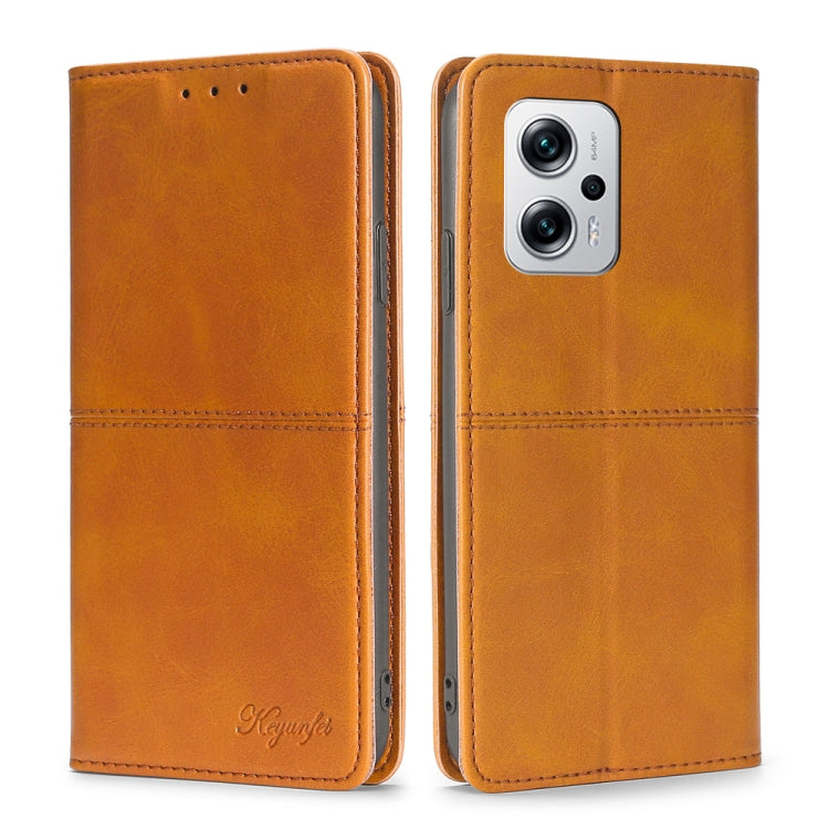 Cow Texture Magnetic Horizontal Flip Leather Phone Case, For Xiaomi Redmi Note 11T Pro 5G/Redmi Note 11T Pro+ 5G, For Xiaomi Redmi Note 11 5G/Poco M4 Pro 5G, For Xiaomi Redmi Note 11 Pro 5G/Redmi Note 11 Pro+ 5G, For Xiaomi Mix 4, For Xiaomi Poco M4 5G...