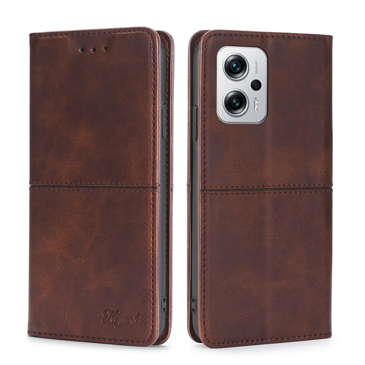 Cow Texture Magnetic Horizontal Flip Leather Phone Case, For Xiaomi Redmi Note 11T Pro 5G/Redmi Note 11T Pro+ 5G, For Xiaomi Redmi Note 11 5G/Poco M4 Pro 5G, For Xiaomi Redmi Note 11 Pro 5G/Redmi Note 11 Pro+ 5G, For Xiaomi Mix 4, For Xiaomi Poco M4 5G...