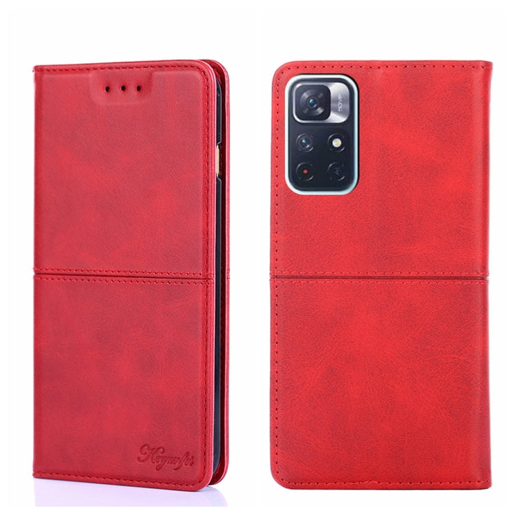 Cow Texture Magnetic Horizontal Flip Leather Phone Case, For Xiaomi Redmi Note 11T Pro 5G/Redmi Note 11T Pro+ 5G, For Xiaomi Redmi Note 11 5G/Poco M4 Pro 5G, For Xiaomi Redmi Note 11 Pro 5G/Redmi Note 11 Pro+ 5G, For Xiaomi Mix 4, For Xiaomi Poco M4 5G...