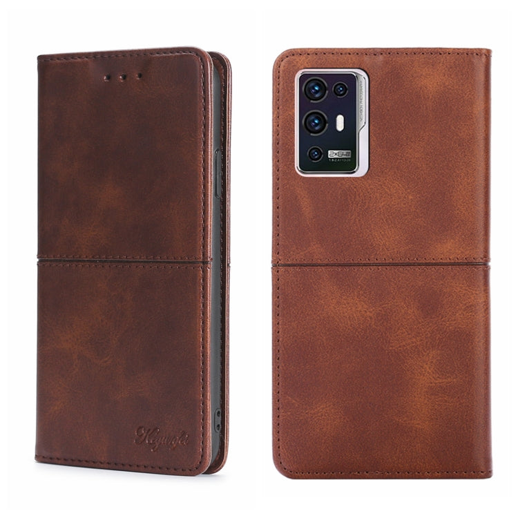 Cow Texture Magnetic Horizontal Flip Leather Phone Case, For OnePlus Ace Racing, For ZTE Axon 30 Pro, For ZTE Libero 5G