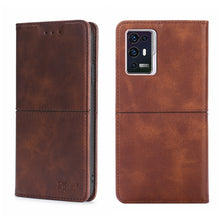 Load image into Gallery viewer, Cow Texture Magnetic Horizontal Flip Leather Phone Case, For OnePlus Ace Racing, For ZTE Axon 30 Pro, For ZTE Libero 5G