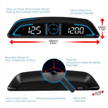 Load image into Gallery viewer, G3 Car 5.5 inch HUD Head-up Display HD GPS Speed Alarm Odometer, G3