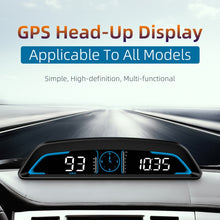 Load image into Gallery viewer, G3 Car 5.5 inch HUD Head-up Display HD GPS Speed Alarm Odometer, G3