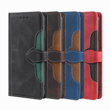 Load image into Gallery viewer, Skin Feel Magnetic Buckle Leather Phone Case, For OPPO Reno8 Pro Plus 5G, For Xiaomi Redmi Note 11 Pro 5G / Pro Plus 5G, For Xiaomi 12 Lite, For Xiaomi Mi Mix 4, For Xiaomi Poco M4 5G