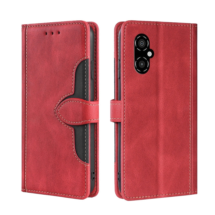 Skin Feel Magnetic Buckle Leather Phone Case, For OPPO Reno8 Pro Plus 5G, For Xiaomi Redmi Note 11 Pro 5G / Pro Plus 5G, For Xiaomi 12 Lite, For Xiaomi Mi Mix 4, For Xiaomi Poco M4 5G