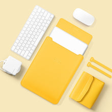 Load image into Gallery viewer, 4 in 1 Lightweight and Portable Leather Computer Bag, 11/12 inches, 13/14 inches, 15.4/15.6/16.1 inches