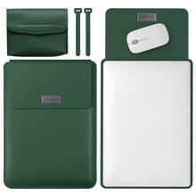 Load image into Gallery viewer, 4 in 1 Lightweight and Portable Leather Computer Bag, 11/12 inches, 13/14 inches, 15.4/15.6/16.1 inches