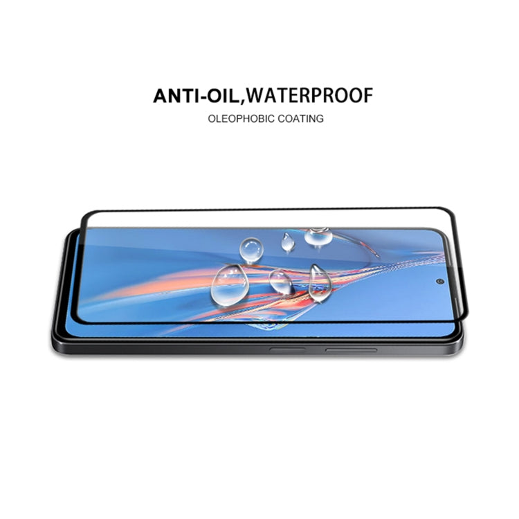 mocolo 9H Full Glue Silk Print Tempered Glass Film, For Xiaomi Redmi Note 11E Pro, For Xiaomi Redmi 10A, For Xiaomi Redmi 10C, For Xiaomi Redmi K50, For Samsung Galaxy M33, For Samsung Galaxy M53