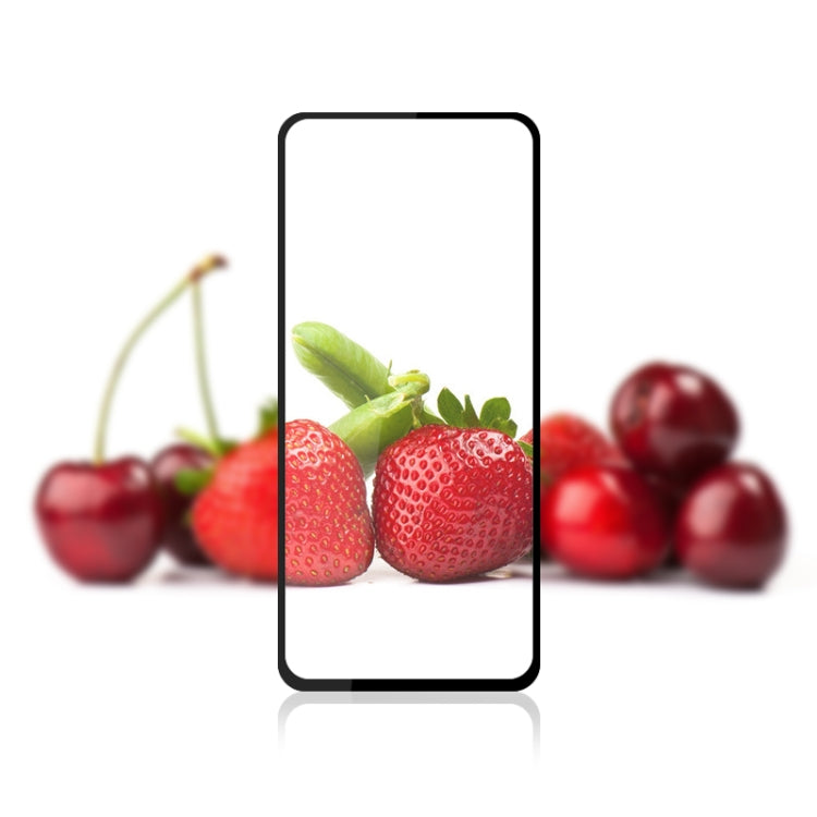 mocolo 9H Full Glue Silk Print Tempered Glass Film, For Xiaomi Poco X4 Pro 5G