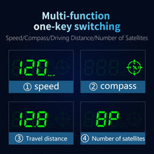 Load image into Gallery viewer, G7 GPS HUD Display Speedometer Digital Car Head-Up Display Over-speed Alarm, G7