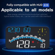 Load image into Gallery viewer, G10 5.5 inch Car HUD GPS Head Up Display Speedometer Odometer LED Windscreen Projector, G10