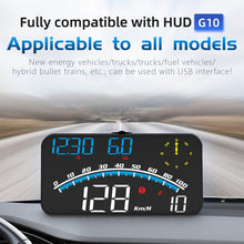 Load image into Gallery viewer, G10 5.5 inch Car HUD GPS Head Up Display Speedometer Odometer LED Windscreen Projector, G10