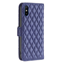 Load image into Gallery viewer, Diamond Lattice Wallet Leather Flip Phone Case, For Xiaomi Redmi 9A, For Xiaomi Redmi 9C / 10A / Poco C31, For Xiaomi Redmi 9, For Xiaomi Redmi 10 5G / Note 11E, For Xiaomi Redmi 10/10 2022/Note 11 4G, For Xiaomi Redmi 10C, For Xiaomi Redmi Note 9 Pro ...
