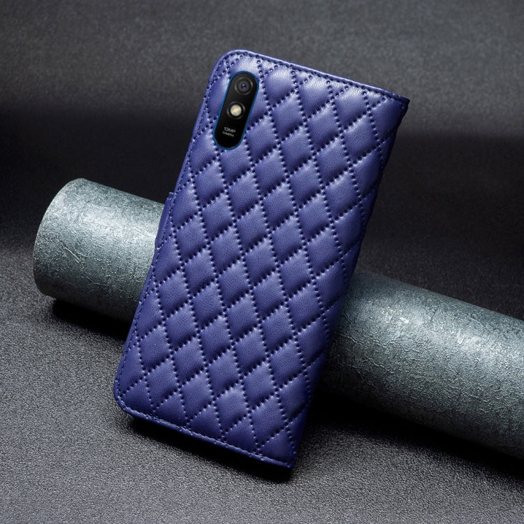 Diamond Lattice Wallet Leather Flip Phone Case, For Xiaomi Redmi 9A, For Xiaomi Redmi 9C / 10A / Poco C31, For Xiaomi Redmi 9, For Xiaomi Redmi 10 5G / Note 11E, For Xiaomi Redmi 10/10 2022/Note 11 4G, For Xiaomi Redmi 10C, For Xiaomi Redmi Note 9 Pro ...