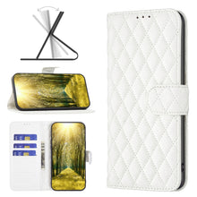 Load image into Gallery viewer, Diamond Lattice Wallet Leather Flip Phone Case, For Xiaomi Redmi 9A, For Xiaomi Redmi 9C / 10A / Poco C31, For Xiaomi Redmi 9, For Xiaomi Redmi 10 5G / Note 11E, For Xiaomi Redmi 10/10 2022/Note 11 4G, For Xiaomi Redmi 10C, For Xiaomi Redmi Note 9 Pro ...