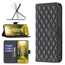 Load image into Gallery viewer, Diamond Lattice Wallet Leather Flip Phone Case, For Xiaomi Redmi 9A, For Xiaomi Redmi 9C / 10A / Poco C31, For Xiaomi Redmi 9, For Xiaomi Redmi 10 5G / Note 11E, For Xiaomi Redmi 10/10 2022/Note 11 4G, For Xiaomi Redmi 10C, For Xiaomi Redmi Note 9 Pro ...