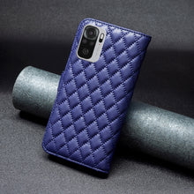Load image into Gallery viewer, Diamond Lattice Wallet Leather Flip Phone Case, For Xiaomi Redmi Note 10 4G / 10S, For Xiaomi Redmi Note 10 Pro/10 Pro Max, For Xiaomi Redmi Note 11 / 11S Global, For Xiaomi Redmi Note 11 Pro/11 Pro 5G Global, For Xiaomi Mi 10T 5G/10T Pro 5G/Redmi K30S...