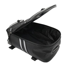 Load image into Gallery viewer, Motorcycle Waterproof PU Leather Rack Rear Carrier Bag, Capacity: 8L with Rain Cover, 8L
