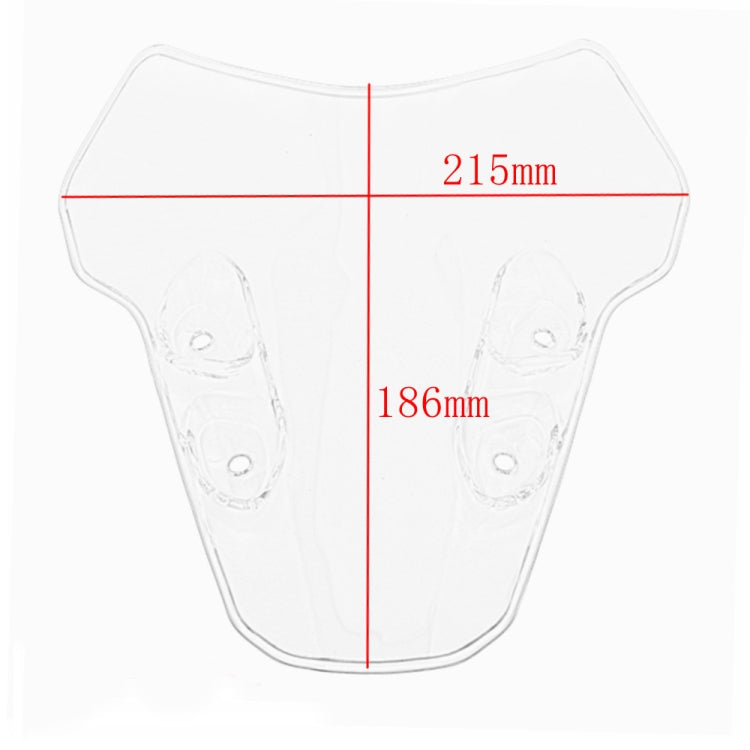 Motorcycle Airflow Deflector Windshield for Yamaha MT-07 2021, for Yamaha MT-07 2021-Black, for Yamaha MT-07 2021-Transparent, for Yamaha MT-07 2021-Grey, for Yamaha MT-07 2021-Smoked