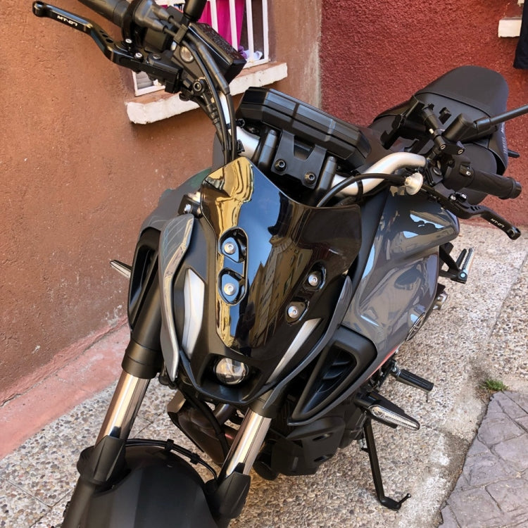 Motorcycle Airflow Deflector Windshield for Yamaha MT-07 2021, for Yamaha MT-07 2021-Black, for Yamaha MT-07 2021-Transparent, for Yamaha MT-07 2021-Grey, for Yamaha MT-07 2021-Smoked