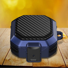 Load image into Gallery viewer, Carbon Fiber Texture Anti-fall Earphones Case with Switch