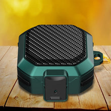 Load image into Gallery viewer, Carbon Fiber Texture Anti-fall Earphones Case with Switch