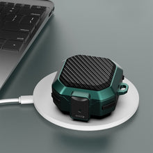 Load image into Gallery viewer, Carbon Fiber Texture Anti-fall Earphones Case with Switch