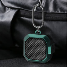 Load image into Gallery viewer, Carbon Fiber Texture Anti-fall Earphones Case with Switch