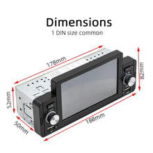 Load image into Gallery viewer, SWM-160C 5 inch Car Bluetooth 5.1 MP5 Player Support Phone Mirror Link / Steering Wheel Control, SWM-160C