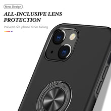 Load image into Gallery viewer, Magnetic Ring Kickstand Shockproof Phone Case, For iPhone 14, For iPhone 14 Plus, For iPhone 14 Pro, For iPhone 14 Pro Max