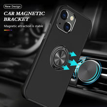 Load image into Gallery viewer, Magnetic Ring Kickstand Shockproof Phone Case, For iPhone 14, For iPhone 14 Plus, For iPhone 14 Pro, For iPhone 14 Pro Max