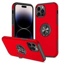Load image into Gallery viewer, Magnetic Ring Kickstand Shockproof Phone Case, For iPhone 14, For iPhone 14 Plus, For iPhone 14 Pro, For iPhone 14 Pro Max