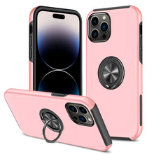 Load image into Gallery viewer, Magnetic Ring Kickstand Shockproof Phone Case, For iPhone 14, For iPhone 14 Plus, For iPhone 14 Pro, For iPhone 14 Pro Max