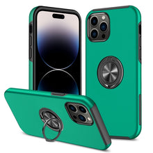 Load image into Gallery viewer, Magnetic Ring Kickstand Shockproof Phone Case, For iPhone 14, For iPhone 14 Plus, For iPhone 14 Pro, For iPhone 14 Pro Max