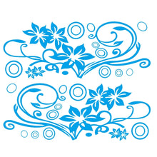Load image into Gallery viewer, 2 PCS/Set D-75 Flower Vine Pattern Car Modified Decorative Sticker, D-75