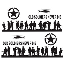 Load image into Gallery viewer, 2 PCS/Set D-84 Old Soldiers Pattern Car Modified Decorative Sticker, D-84