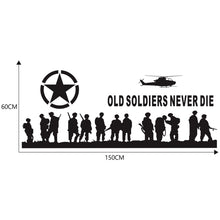 Load image into Gallery viewer, 2 PCS/Set D-84 Old Soldiers Pattern Car Modified Decorative Sticker, D-84