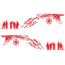 Load image into Gallery viewer, 2 PCS/Set D-123 Soldiers Pattern Car Modified Decorative Sticker, D-123