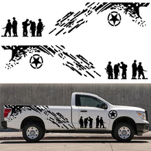 Load image into Gallery viewer, 2 PCS/Set D-123 Soldiers Pattern Car Modified Decorative Sticker, D-123