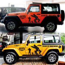 Load image into Gallery viewer, 2 PCS/Set D-135 Band of Brothers Pattern Car Modified Decorative Sticker, D-135