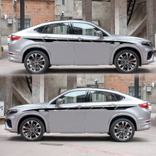 Load image into Gallery viewer, 2 PCS/Set D-178 Waistline Pattern Car Modified Decorative Sticker, D-178
