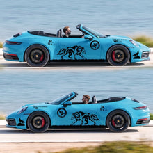 Load image into Gallery viewer, 2 PCS/Set D-180 Wolf Totem Pattern Car Modified Decorative Sticker, D-180