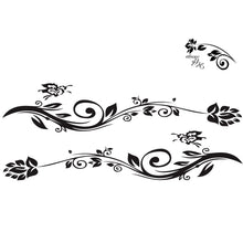 Load image into Gallery viewer, 2 PCS/Set D-251 Butterfly Love Flowers Pattern Car Modified Decorative Sticker, D-251