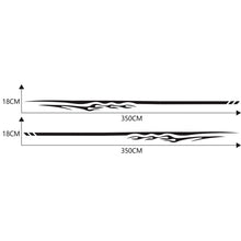 Load image into Gallery viewer, 2 PCS/Set D-280 Flame Streak Pattern Car Modified Decorative Sticker, D-280
