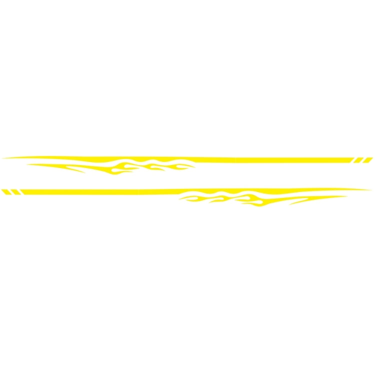2 PCS/Set D-280 Flame Streak Pattern Car Modified Decorative Sticker, D-280